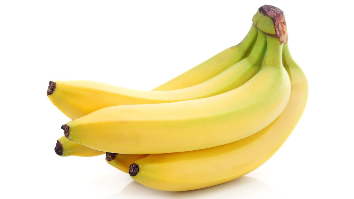 Bananengesichtsmaske gegen Falten ist sehr effektiv